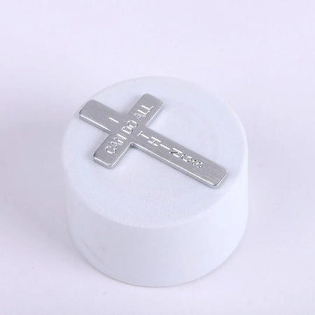 POCKET CROSS I CAN DO ALL THINGS SILVER PK50