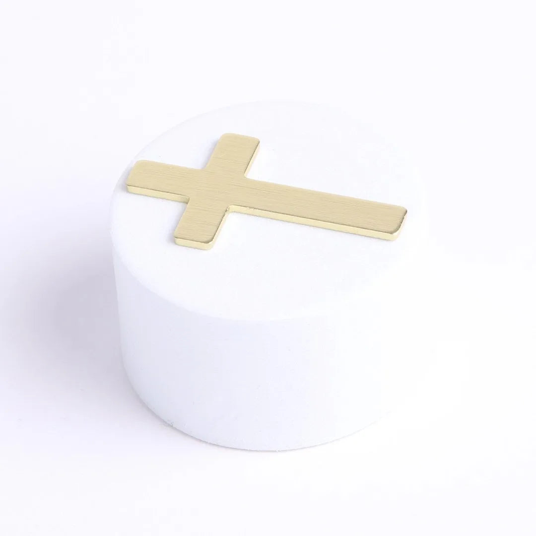 POCKET CROSS BLANK GOLD 50PK