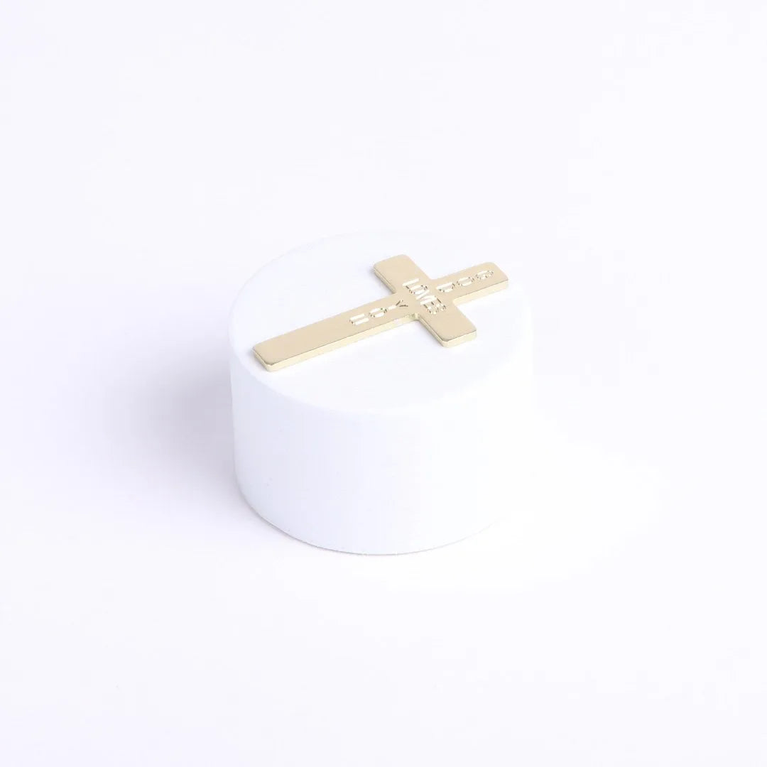 POCKET CROSS GOD LOVES YOU GOLD PK50