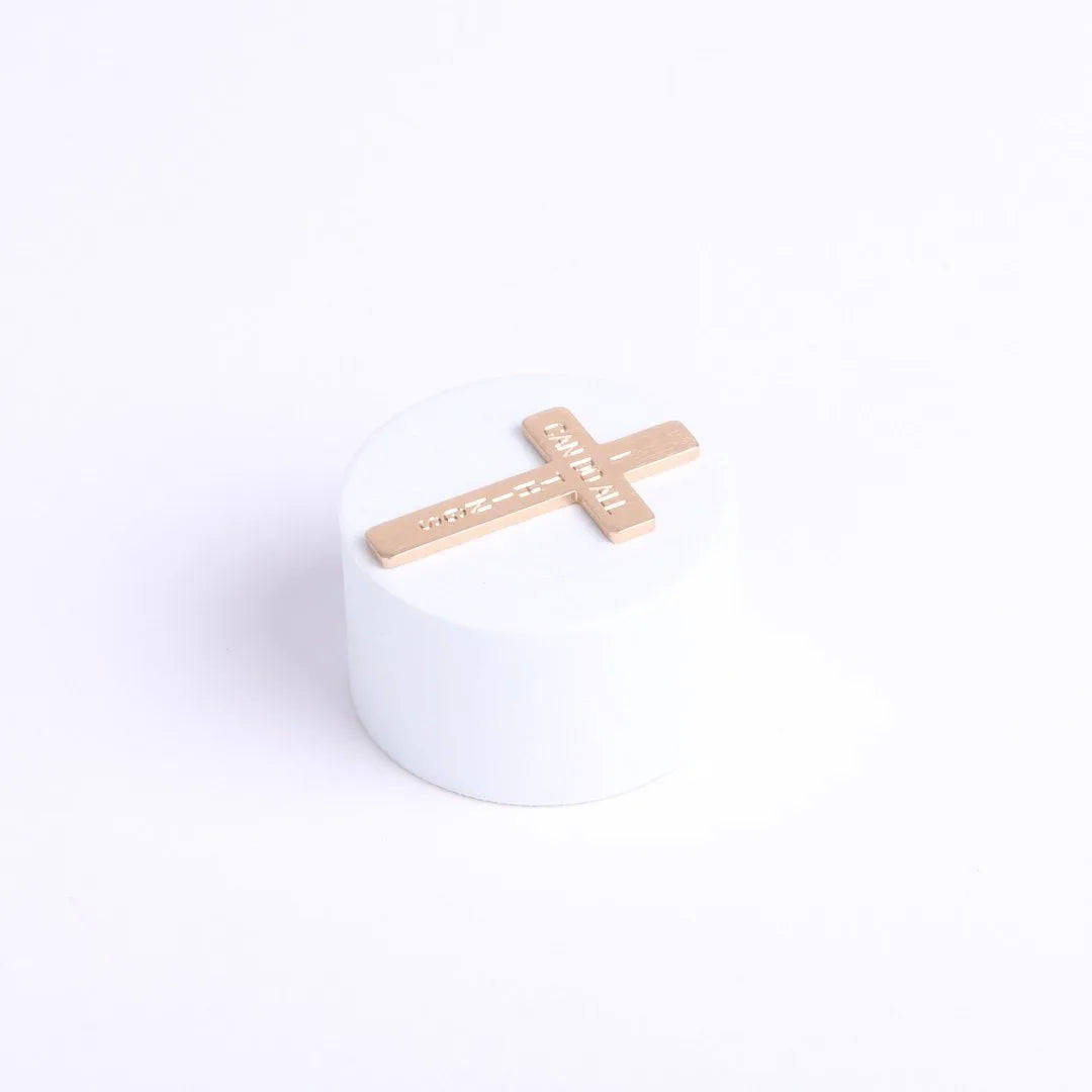 POCKET CROSS I CAN DO ALL THINGS GOLD PK50