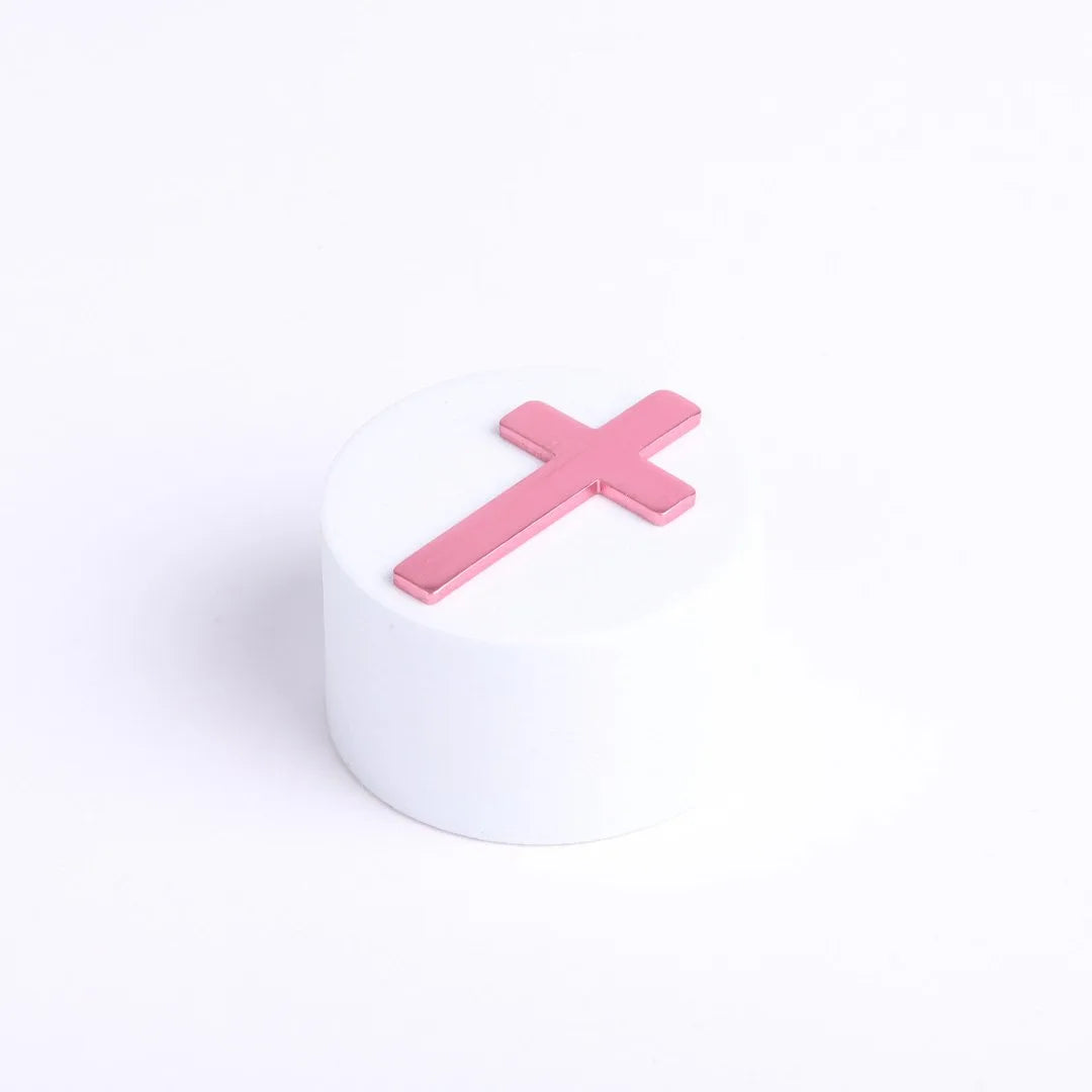 POCKET CROSS BLANK PINK PK50