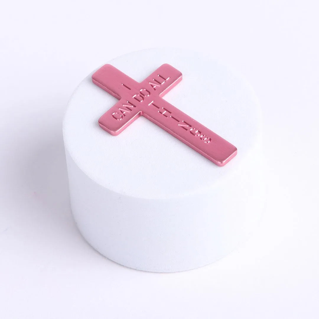 POCKET CROSS I CAN DO ALL THINGS PINK PK50