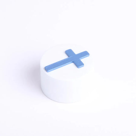 POCKET CROSS BLANK BLUE PK50