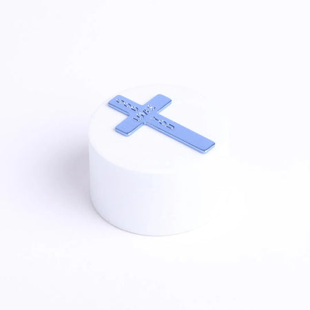 POCKET CROSS GOD LOVES YOU BLUE PK50