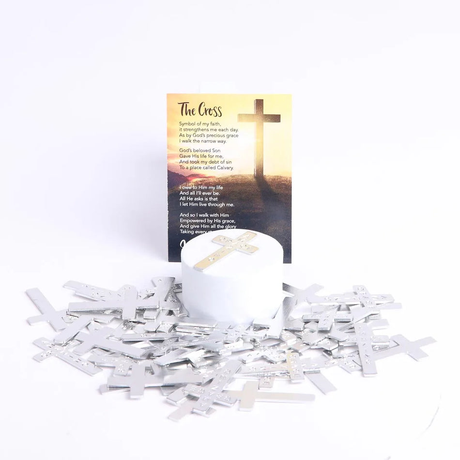 POCKET CROSS AMAZING GRACE SILVER PK1000