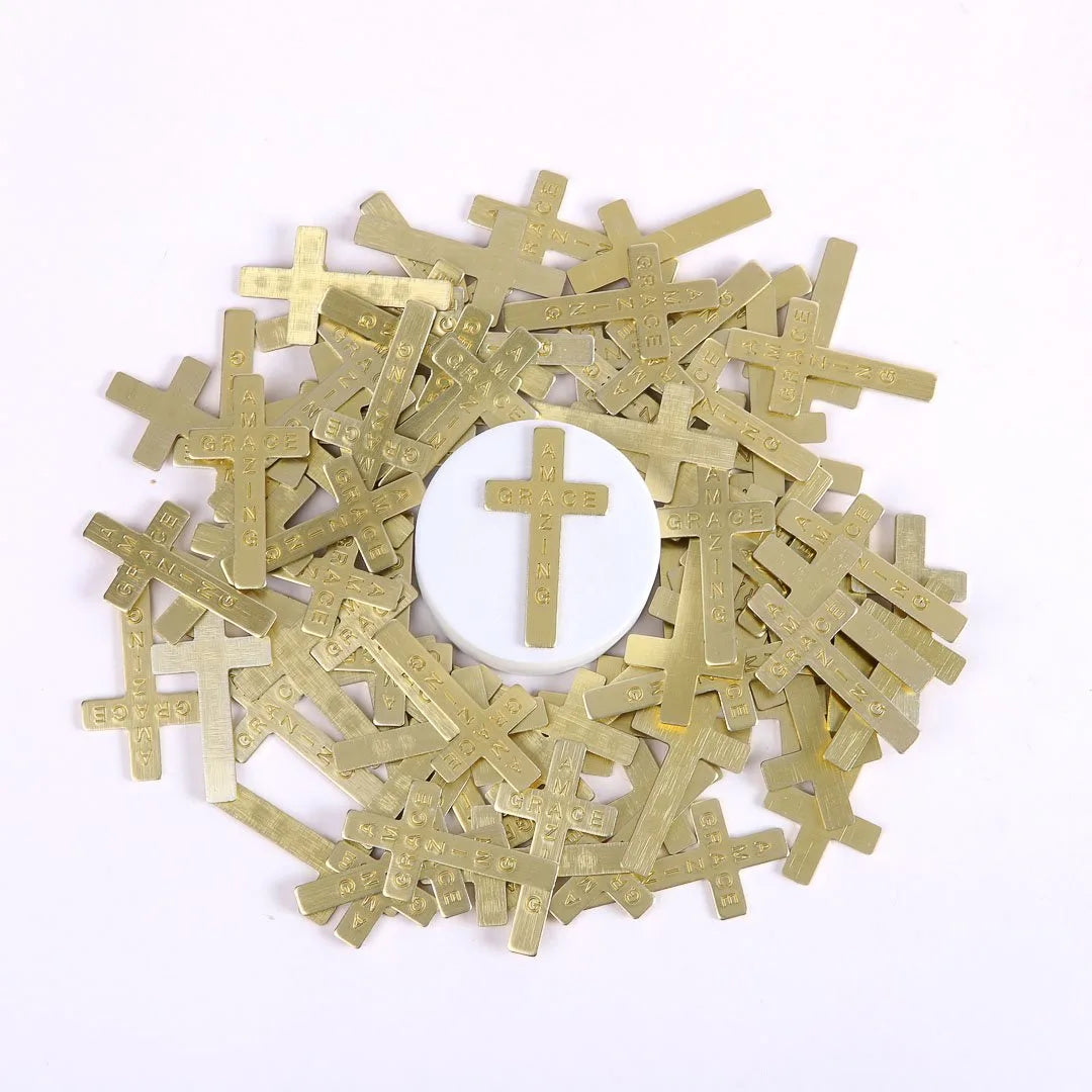 POCKET CROSS AMAZING GRACE GOLD PK1000