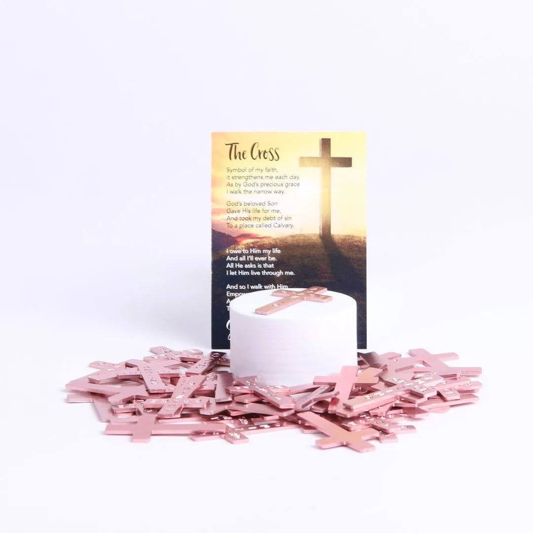 POCKET CROSS AMAZING GRACE PINK PK200