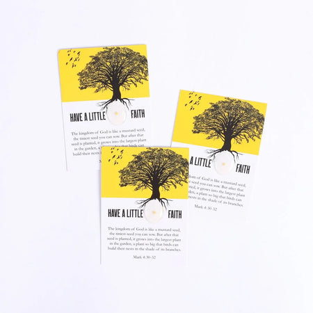 MUSTARD SEED OF FAITH CARDS PK50