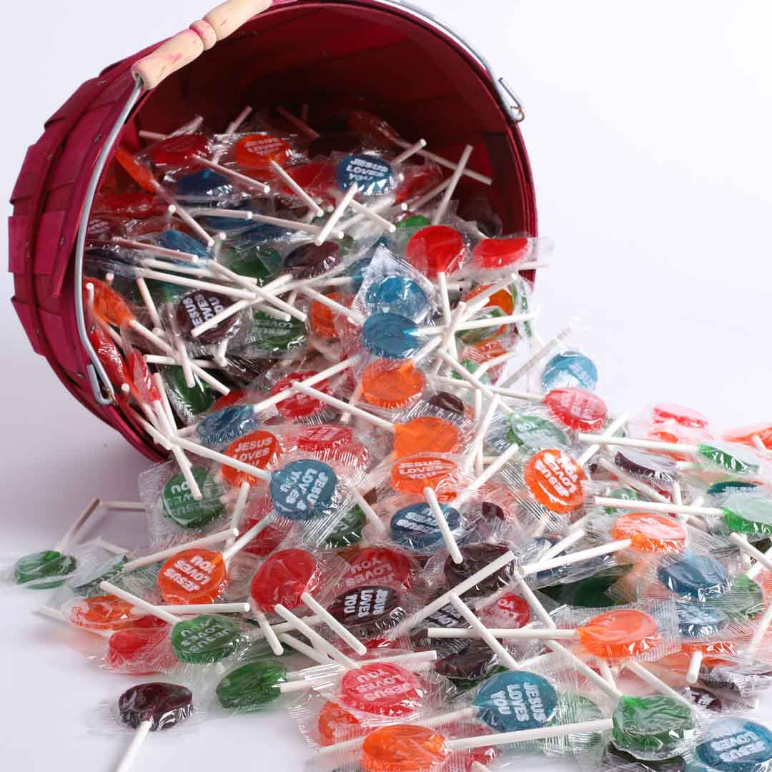 BASKET OF LOLLIPOPS PK500