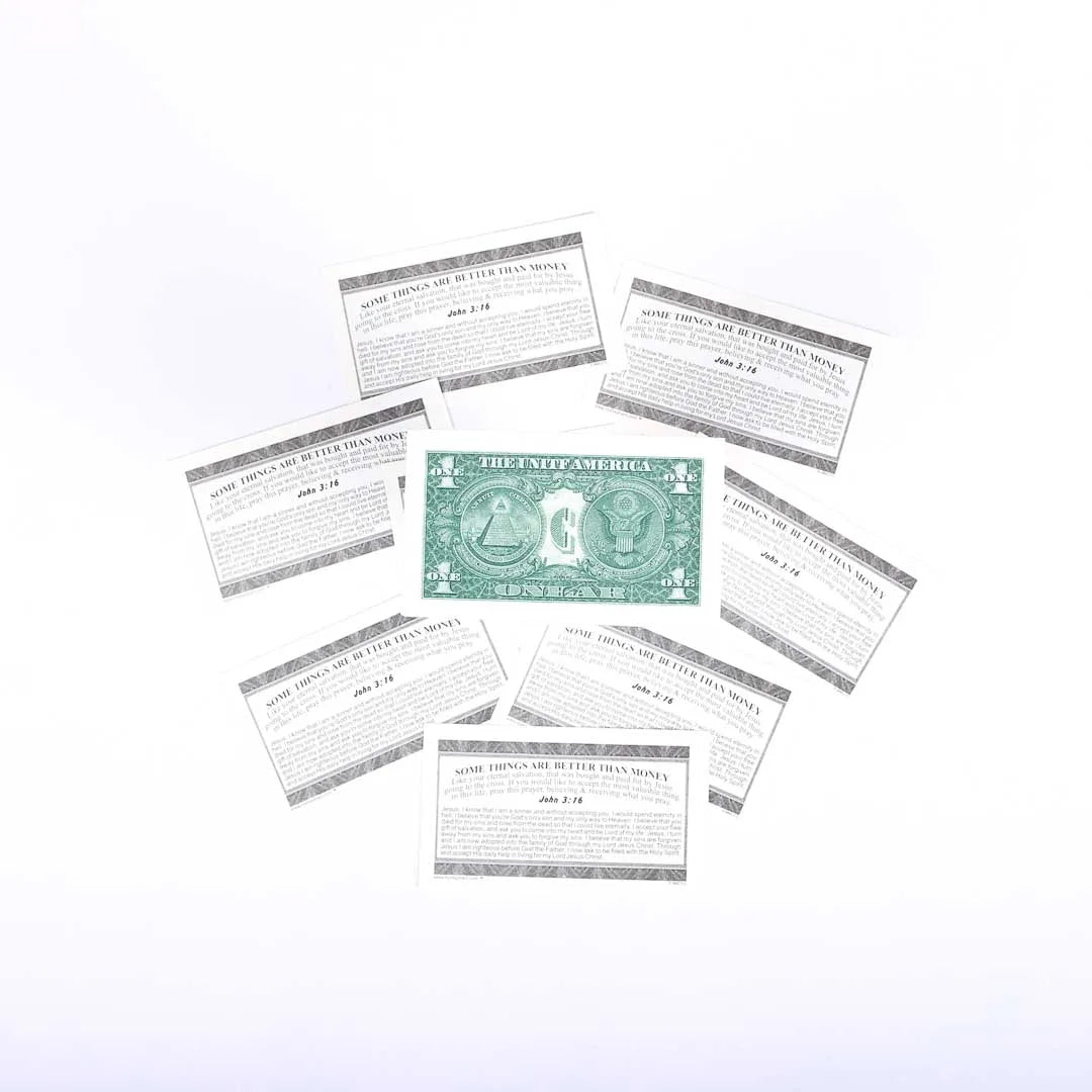 MONEY TRACT ($1.00) 3/100PK