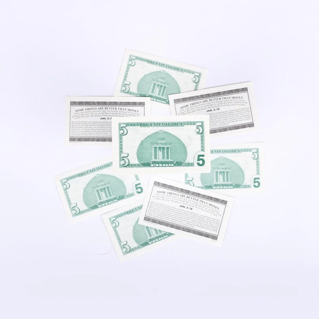 MONEY TRACT ($5.00) 3/100PK