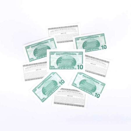 MONEY TRACT ($10.00) 3/100PK