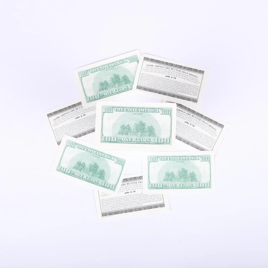 MONEY TRACT ($100.00) 3/100PK