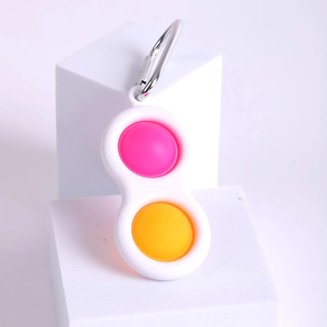 PEACE POPPER KEY CHAIN ASST COLORS