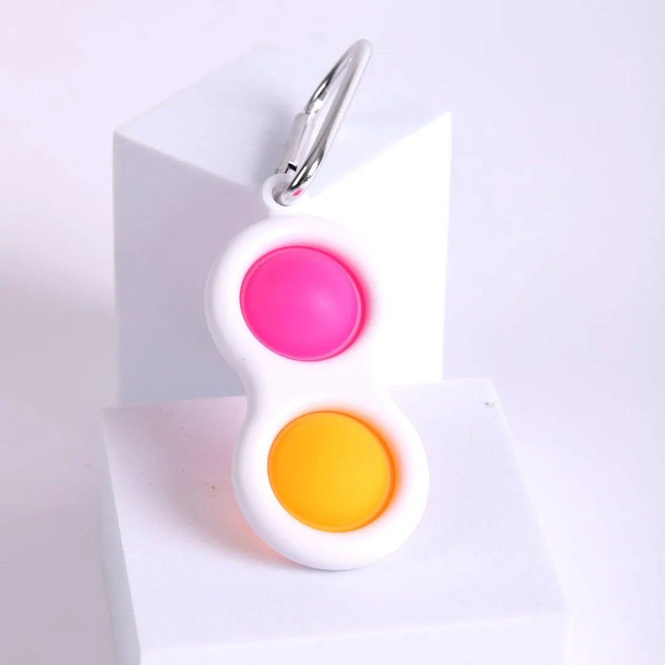 PEACE POPPER KEY CHAIN ASST COLORS