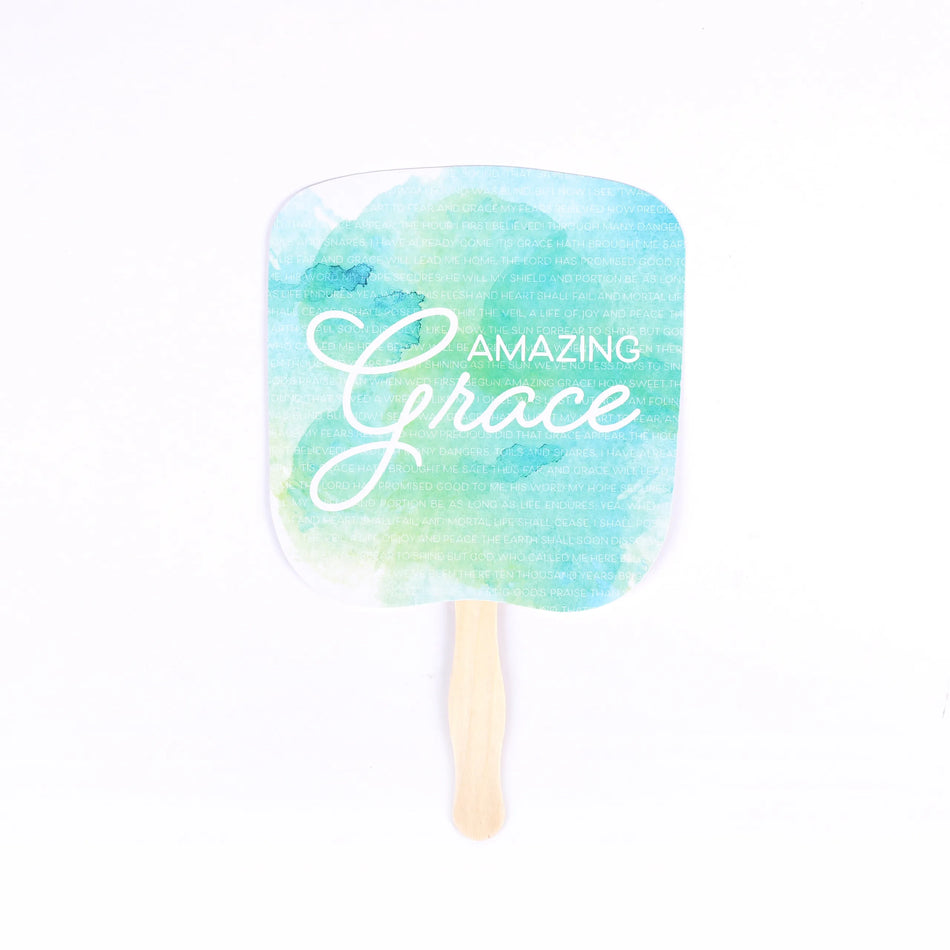HAND FAN AMAZING GRACE PK50