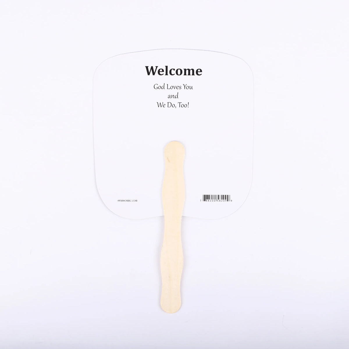 HAND FAN TEN COMMANDMENTS PK50