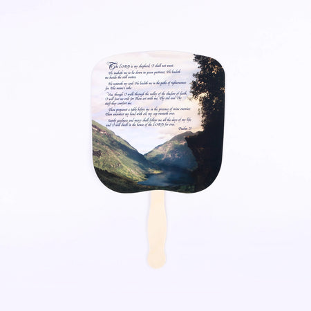 HAND FAN 23RD PSALM PK50