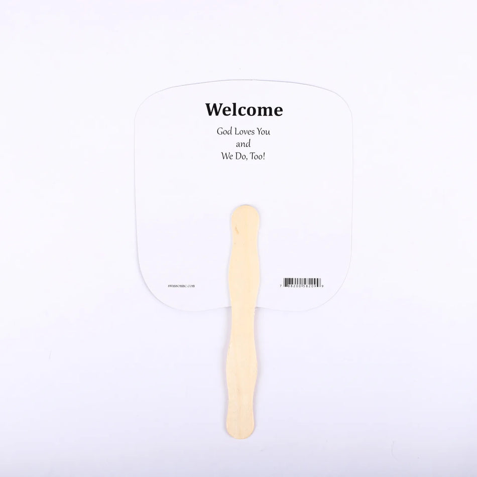 Hand Fan – 23Rd Psalm – Pack of 50