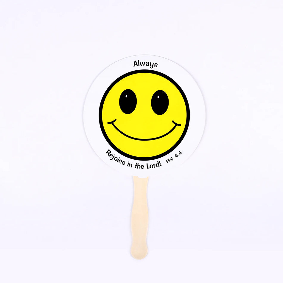 Hand Fan – Smile Face – Pack of 50