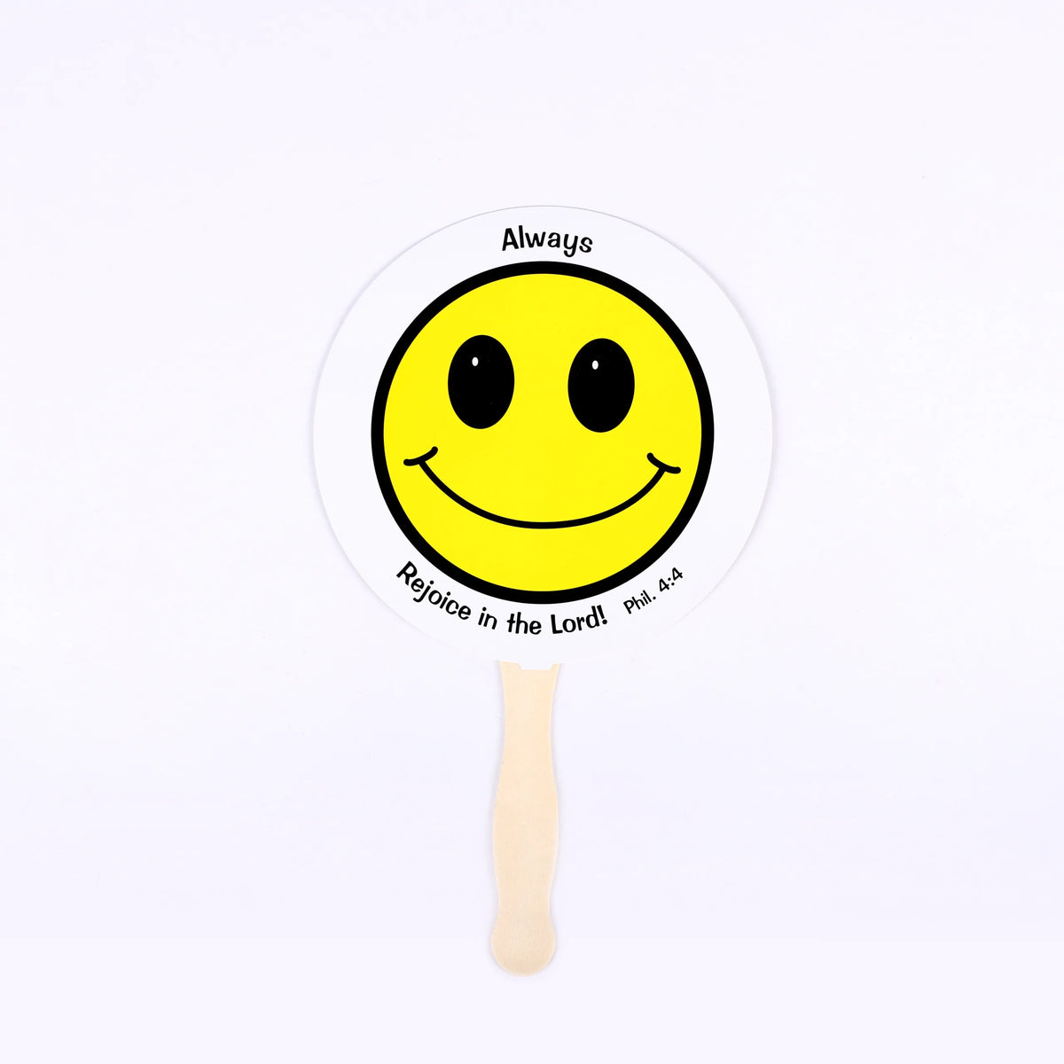 HAND FAN ALWAYS REJOICE PK50