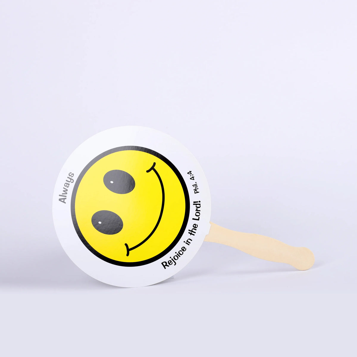 HAND FAN ALWAYS REJOICE PK50