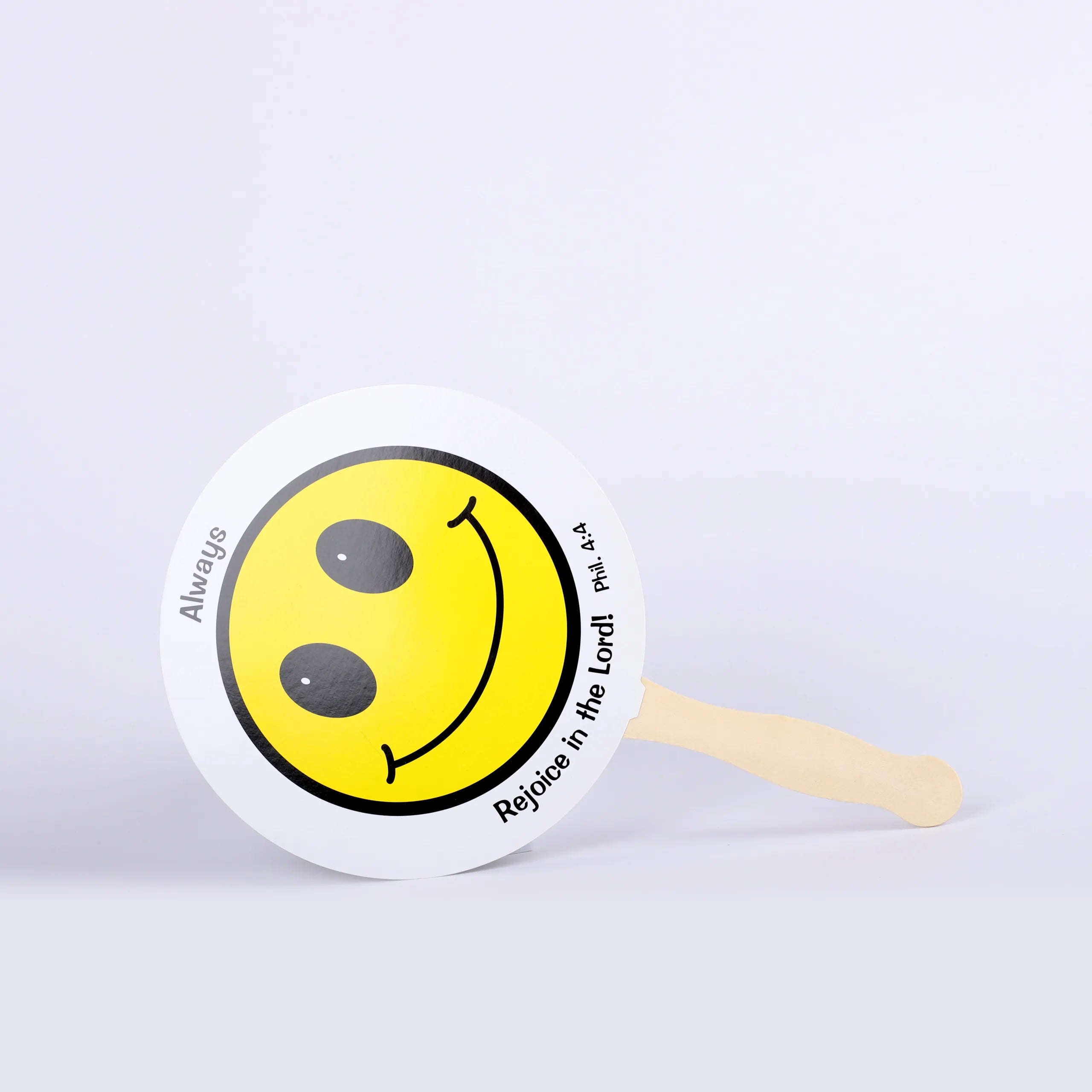 HAND FAN ALWAYS REJOICE PK50