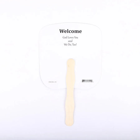 HAND FAN LORD'S PRAYER PK50