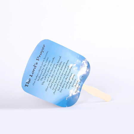 HAND FAN LORD'S PRAYER PK50