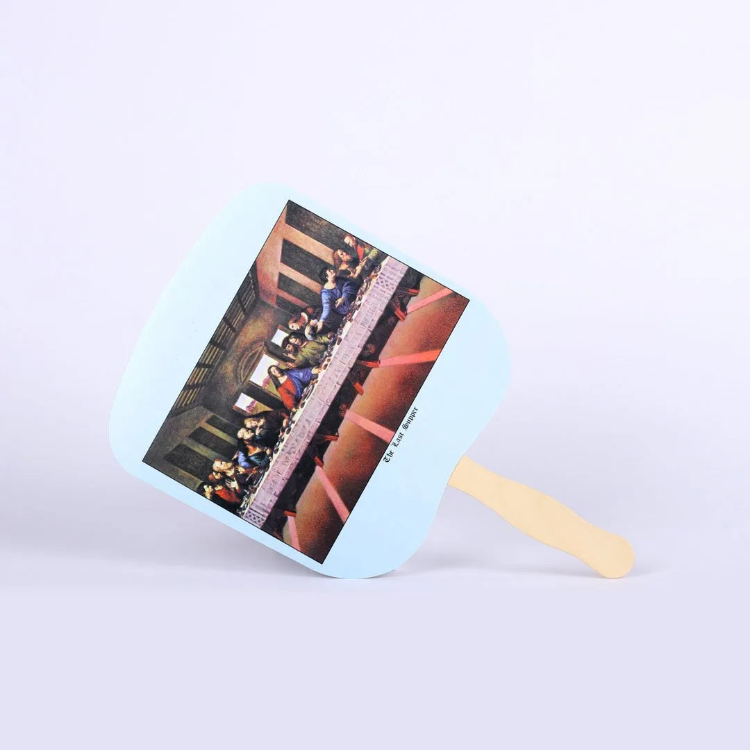 HAND FAN THE LAST SUPPER PK50