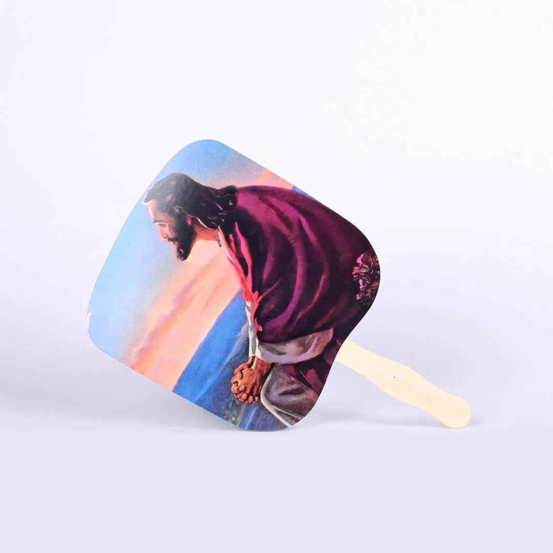 HAND FAN CHRIST AT DAWN PK50