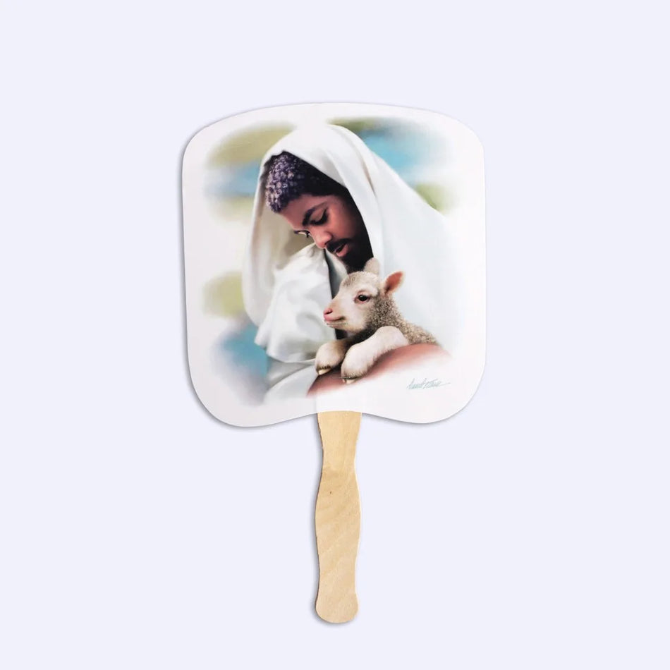 Hand Fan – The Loving Shepherd – Pack of 50