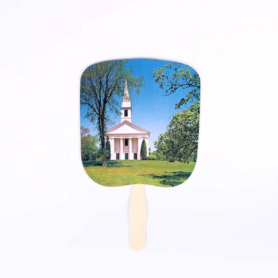 Hand Fan – Chapel On Hill – Pack of 50