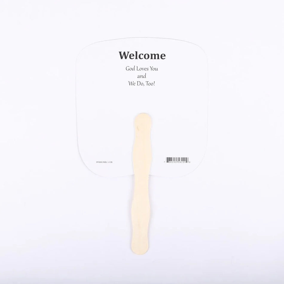 Hand Fan – Prayerful – Pack of 50