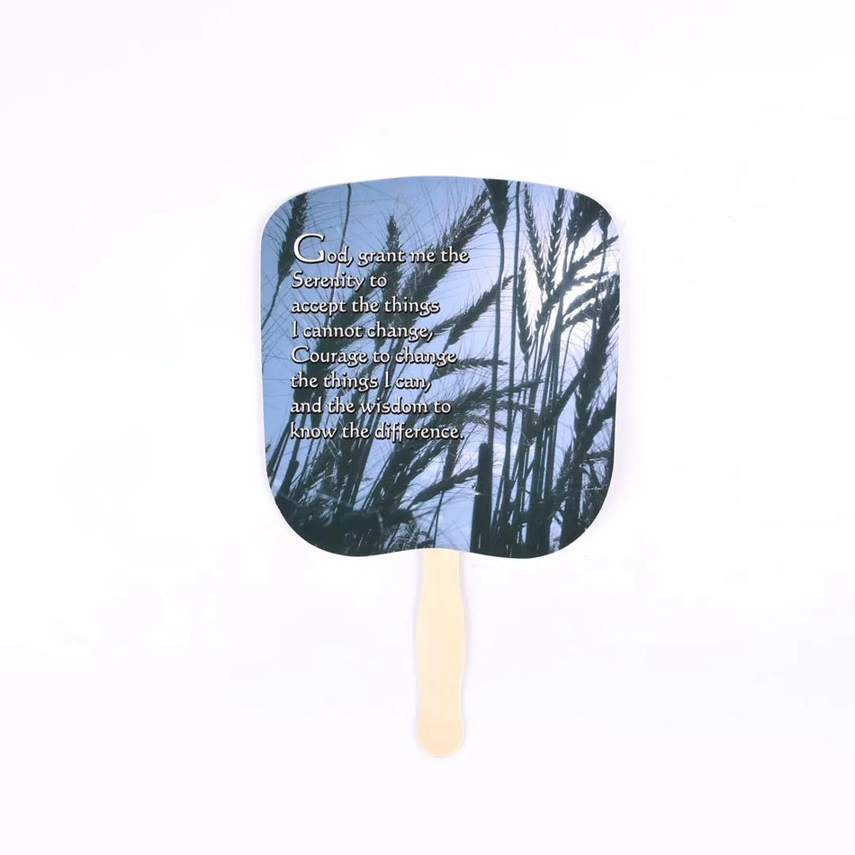 Hand Fan – Serenity – Pack of 50