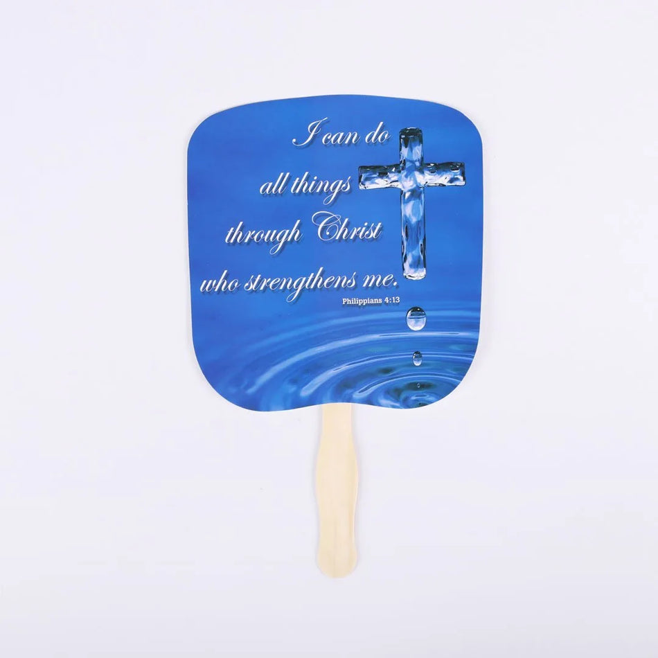 Hand Fan – I Can Do All Things Phil. 4:13 – 50 Pack