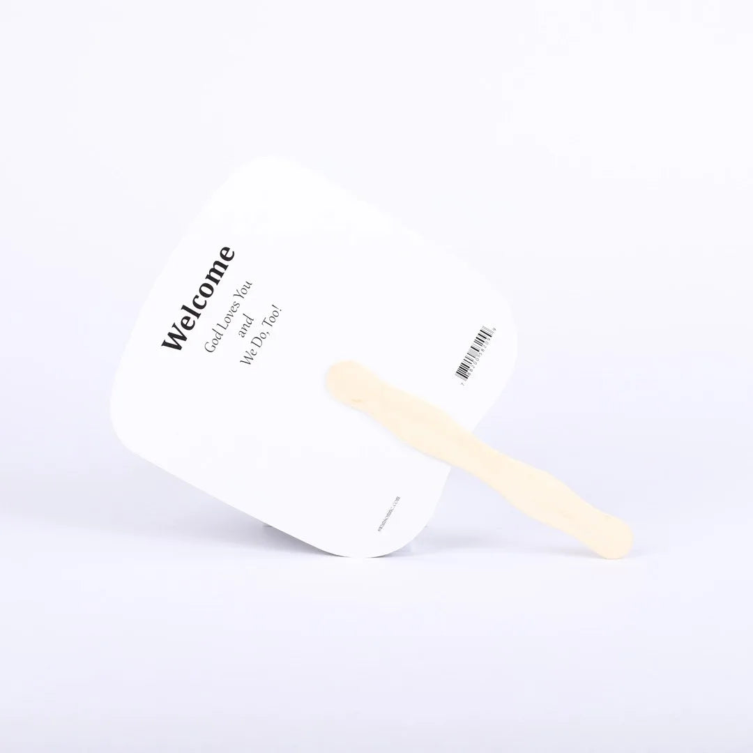 HAND FAN JESUS OUR SAVIOR PK50