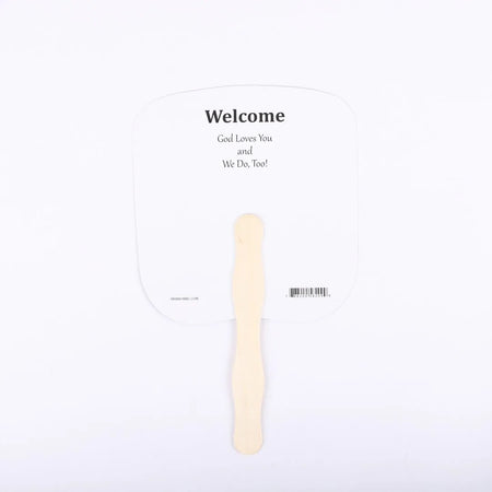 HAND FAN JESUS OUR SAVIOR PK50