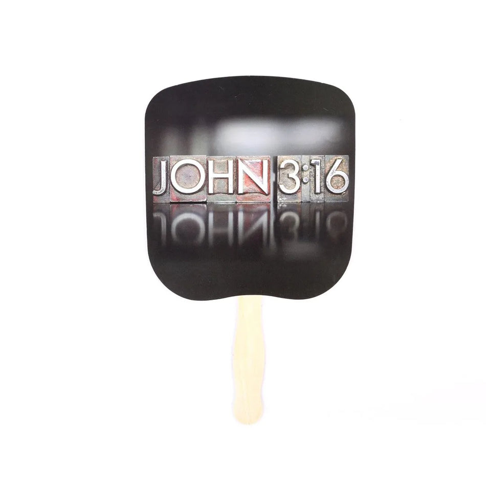Hand Fan – John 3:16 – 50 Pack