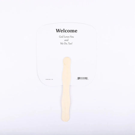 HAND FAN JOHN 3:16 PK50