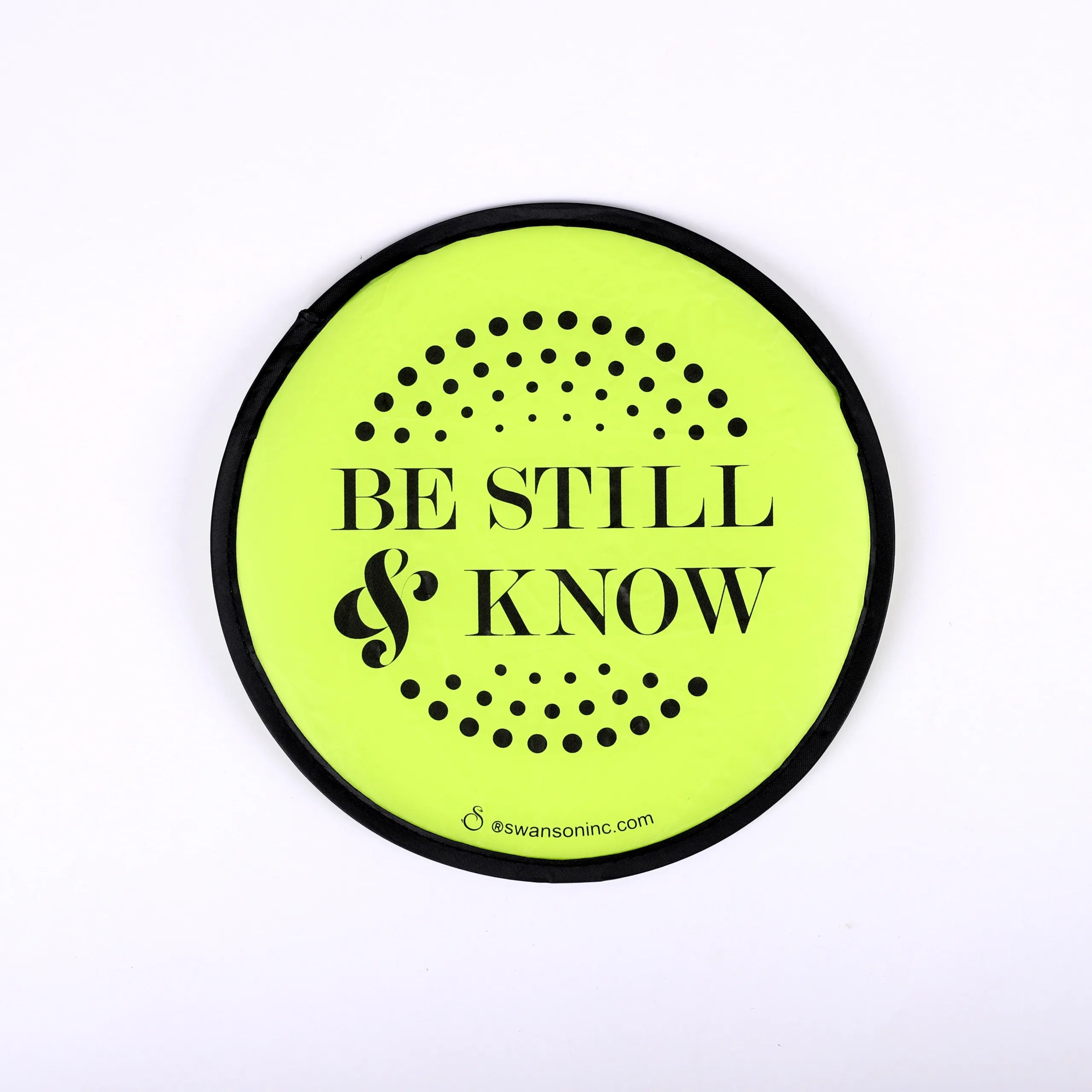FOLDABLE HAND FAN BE STILL PK6