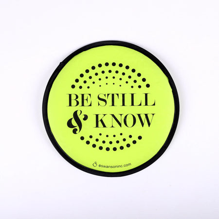 FOLDABLE HAND FAN BE STILL PK6