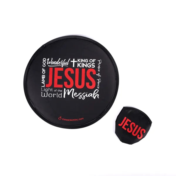 Foldable Hand Fan – Names Of Jesus – Pack of 6