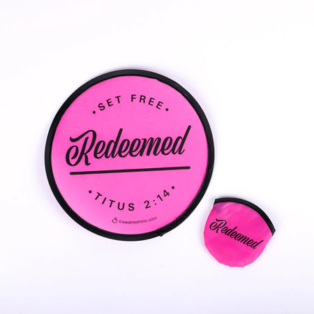 FOLDABLE HAND FAN REDEEMED PK6