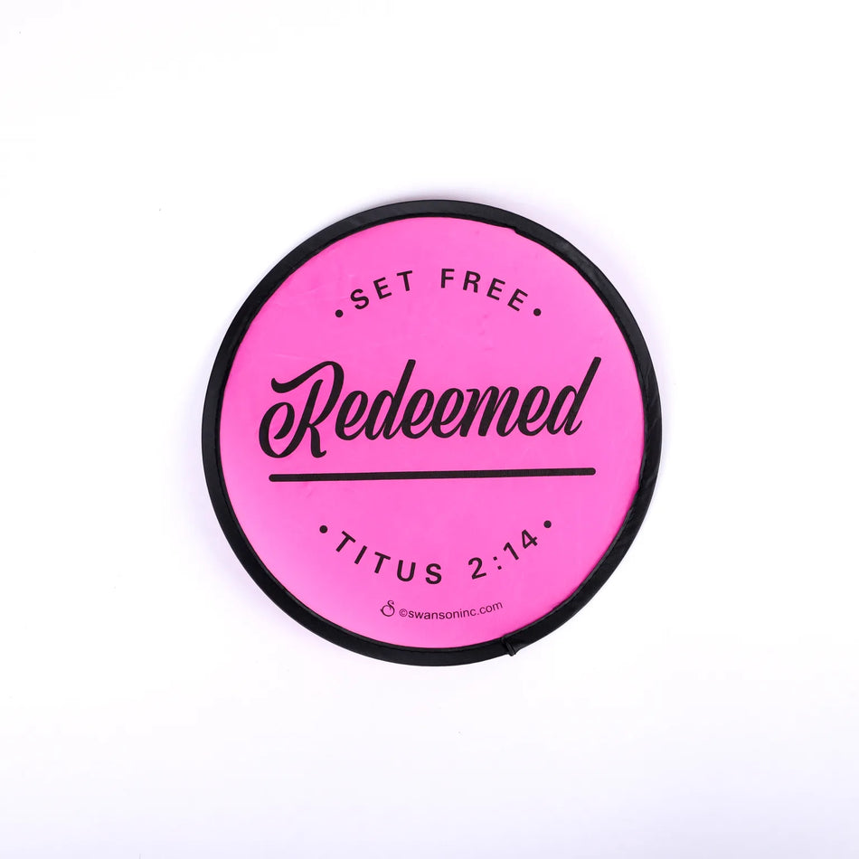 Foldable Hand Fan – Redeemed – Pack of 6