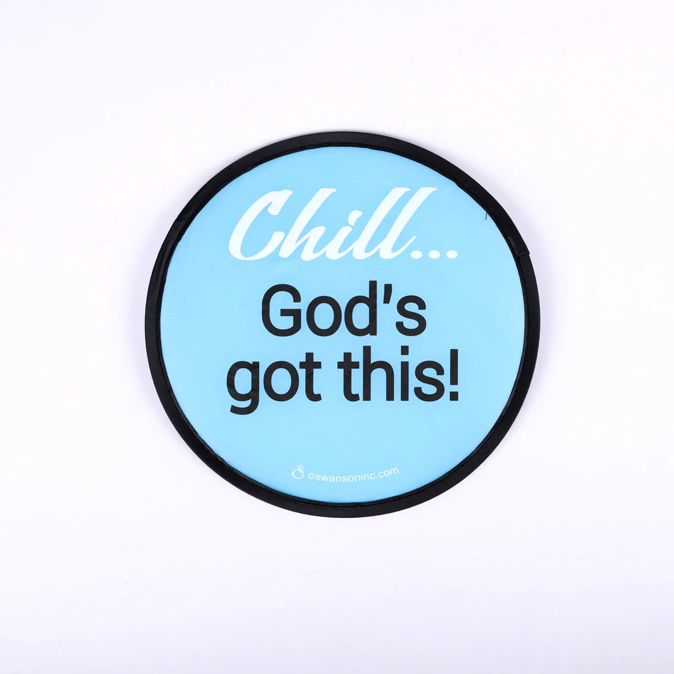 Foldable Hand Fan – Chill – Pack of 6