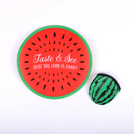 FOLDABLE HAND FAN TASTE & SEE PK6
