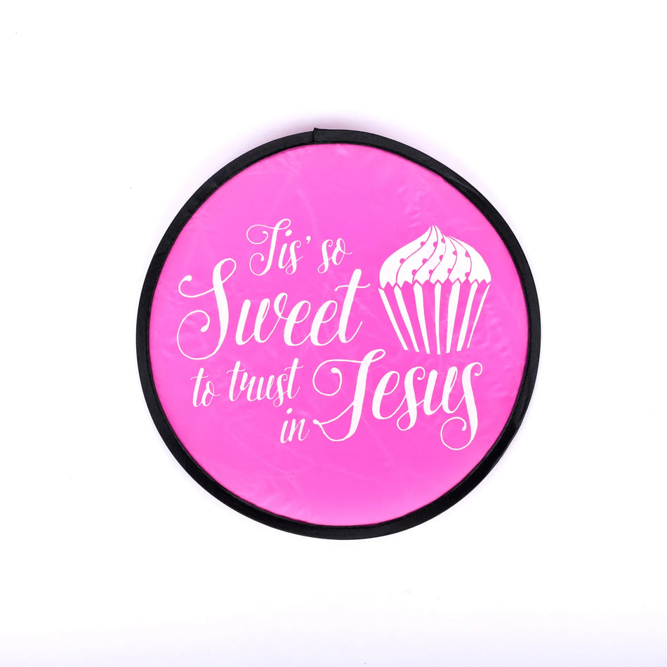 Foldable Hand Fan Tis So Sweet – Pack of 6
