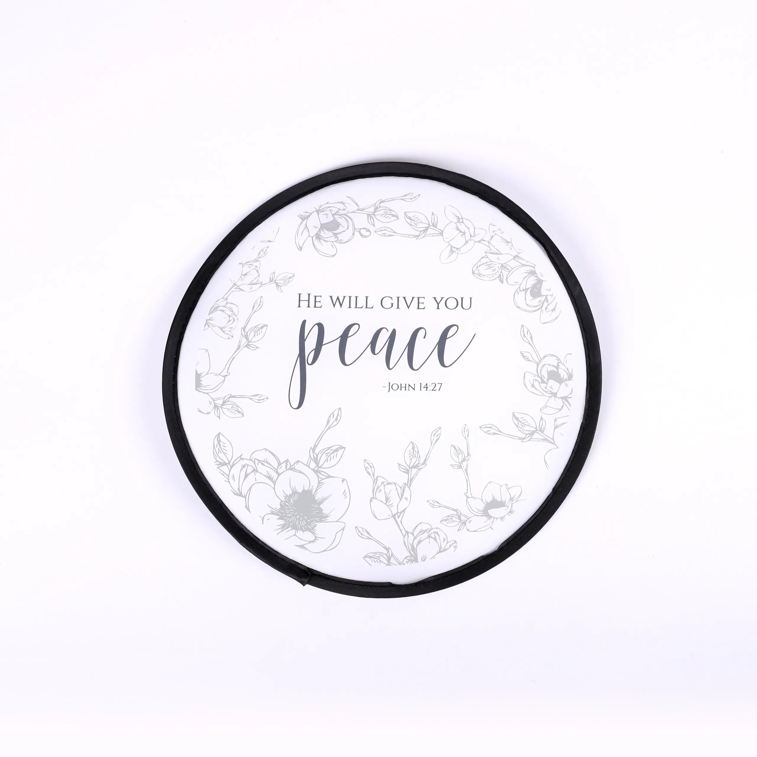 FOLDABLE HAND FAN PEACE PK6
