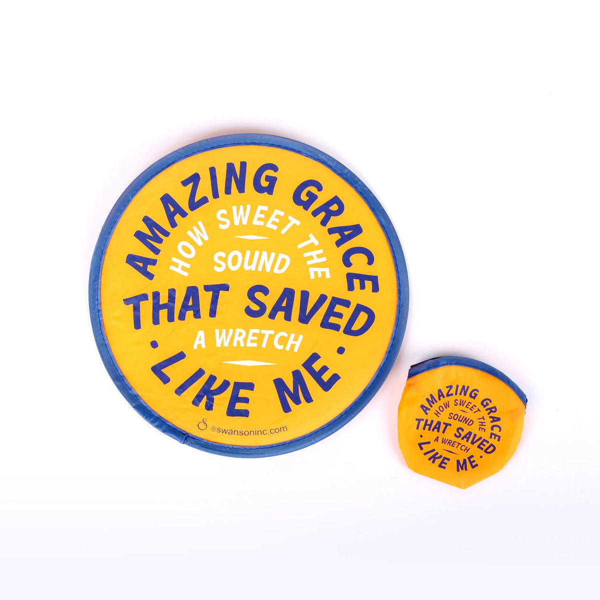 FOLDABLE HAND FAN AMAZING GRACE PK6
